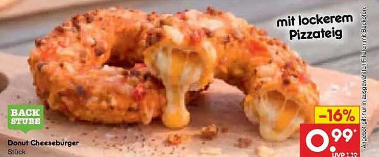 Donut Cheeseburger