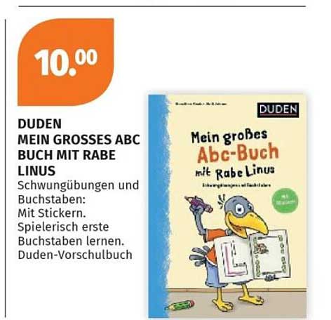 DUDEN MEIN GROSSES ABC BUCH MIT RABE LINUS