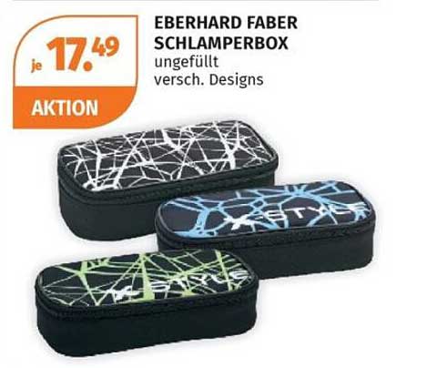 EBERHARD FABER SCHLAMPERBOX ungefüllt versch. Designs