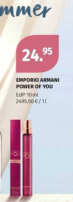 EMPORIO ARMANI POWER OF YOU