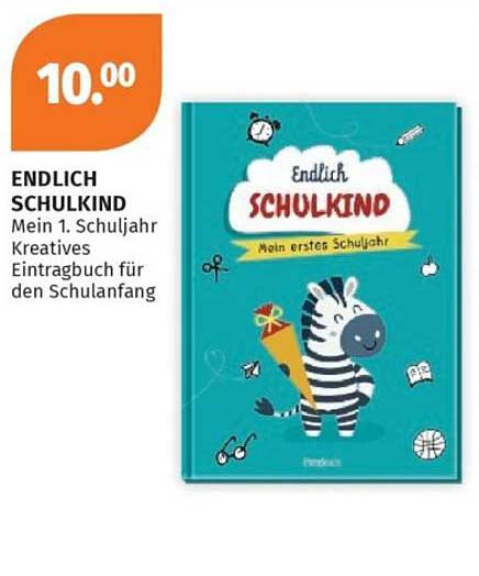 Endlich Schulkind Mein 1. Schuljahr Kreatives Eintragbuch für den Schulanfang