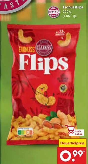 Erdnussflips