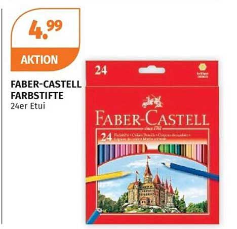 FABER-CASTELL FARBSTIFTE 24er Etui