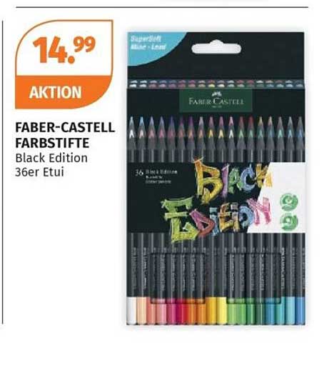 FABER-CASTELL FARBSTIFTE Black Edition 36er Etui