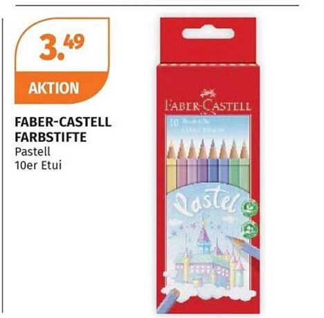 FABER-CASTELL FARBSTIFTE Pastell 10er Etui