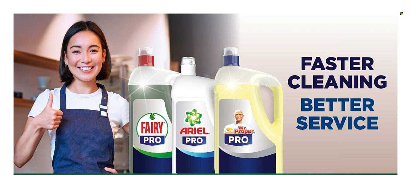 FASTER CLEANING BETTER SERVICE