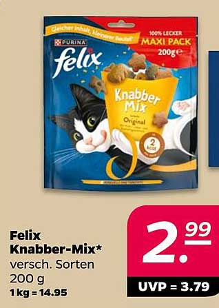 Felix Knabber-Mix* versch. Sorten 200 g