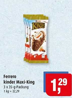 Ferrero kinder Maxi-King