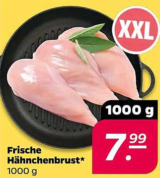 Frische Hähnchenbrust* 1000 g