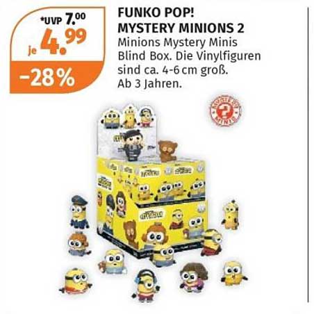 FUNKO POP! MYSTERY MINIONS 2