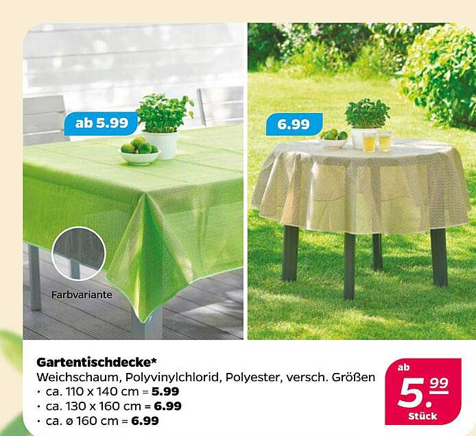 Gartentischdecke*