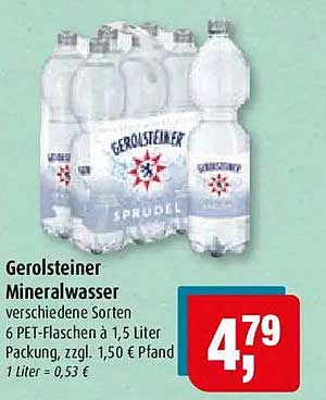 Gerolsteiner Mineralwasser