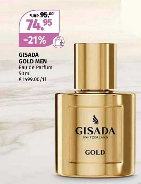 GISADA GOLD MEN Eau de Parfum 50 ml
