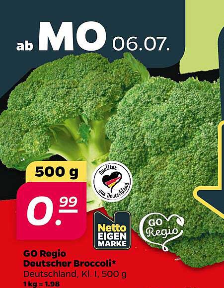 GO Regio Deutscher Broccoli*
