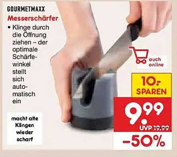GOURMETMAXX Messerschärfer