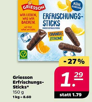 Griesson Erfrischungs-Sticks*