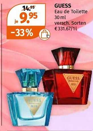 GUESS Eau de Toilette 30 ml versch. Sorten
