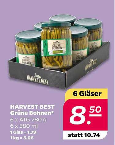 HARVEST BEST Grüne Bohnen*