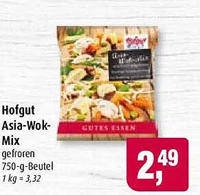 Hofgut Asia-Wok-Mix gefroren 750-g-Beutel