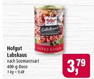 Hofgut Labskaus nach Seemannsart 400-g-Dose