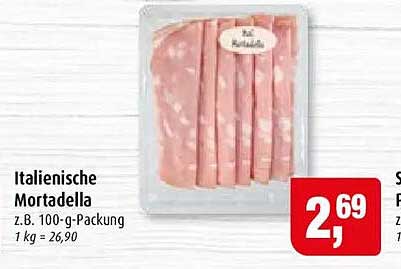 Italienische Mortadella