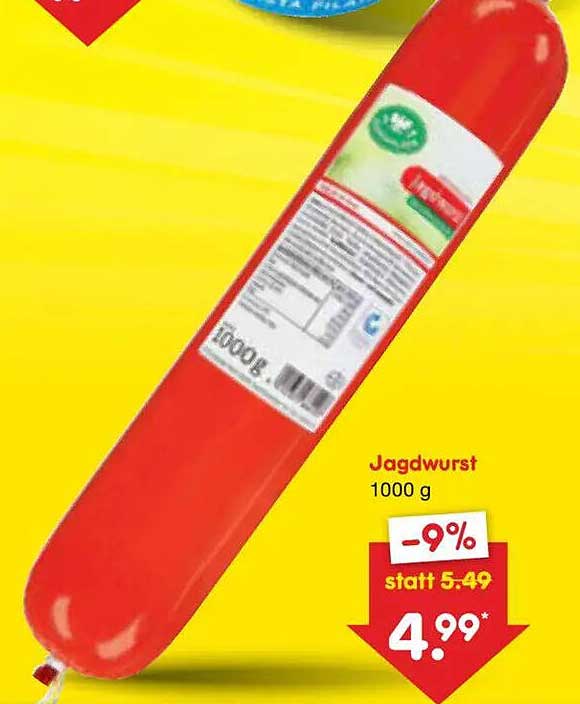 Jagdwurst 1000 g