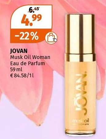 JOVAN Musk Oil Woman Eau de Parfum 59 ml