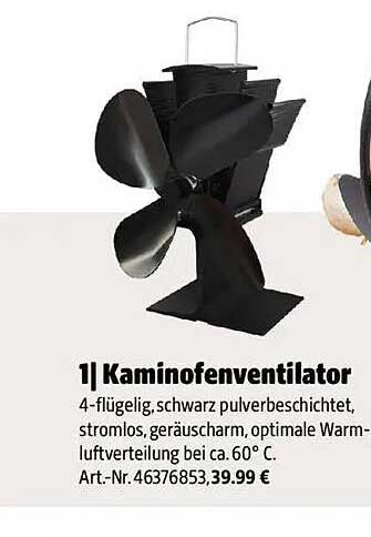 Kaminofenventilator