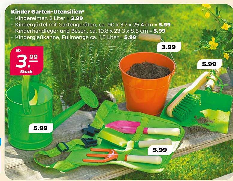 Kinder Garten-Utensilien*