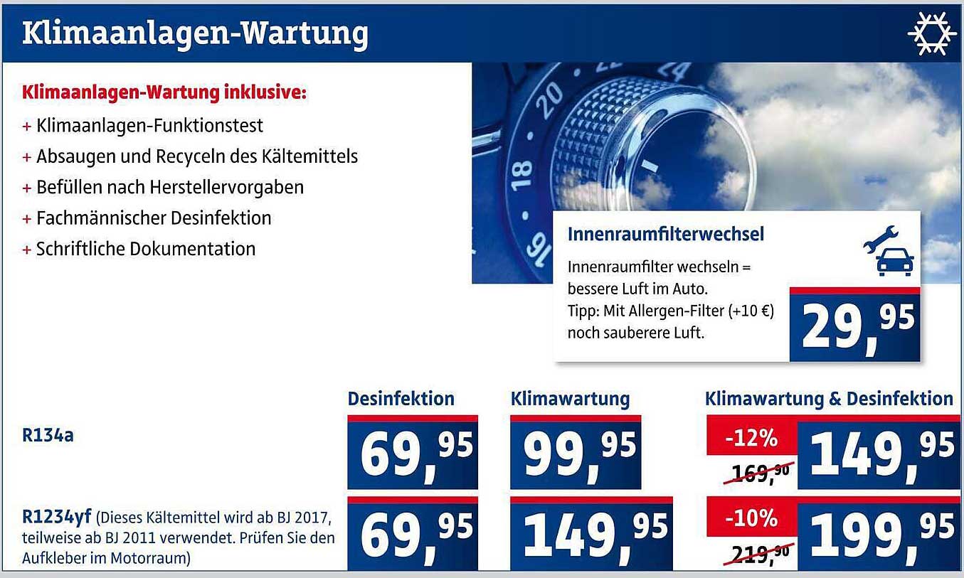 Klimaanlagen-Wartung