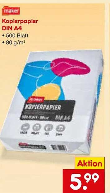 Kopierpapier DIN A4