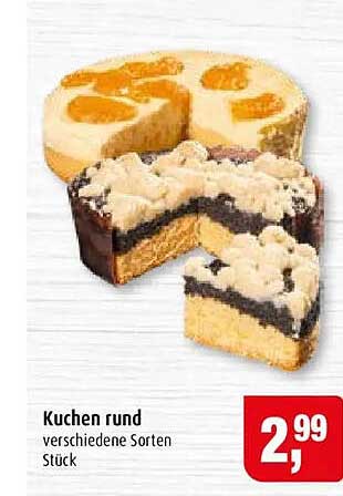 Kuchen rund