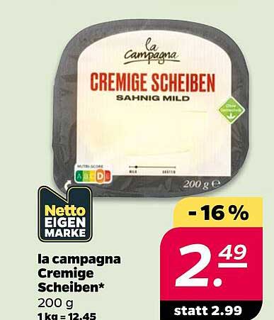 la campagna Cremige Scheiben*