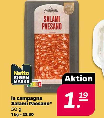 la campagna Salami Paesano* 50 g