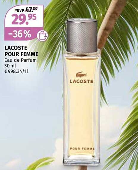 LACOSTE POUR FEMME Eau de Parfum 30ml
