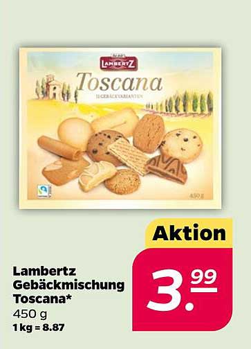 Lambertz Gebäcks-mischung Toscana* 450 g