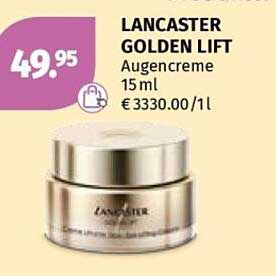 LANCASTER GOLDEN LIFT Augencreme 15 ml