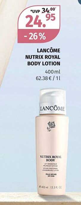 LANCÔME NUTRIX ROYAL BODY LOTION