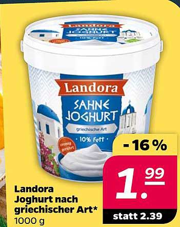 Landora Joghurt nach griechischer Art* 1000 g