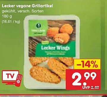 Lecker vegane Grillartikel