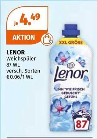 LENOR Weichspüler 87 WL versch. Sorten