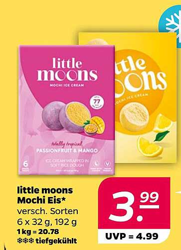 little moons Mochi Eis* versch. Sorten 6 x 32 g, 192 g