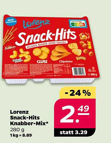 Lorenz Snack-Hits Knabber-Mix*
