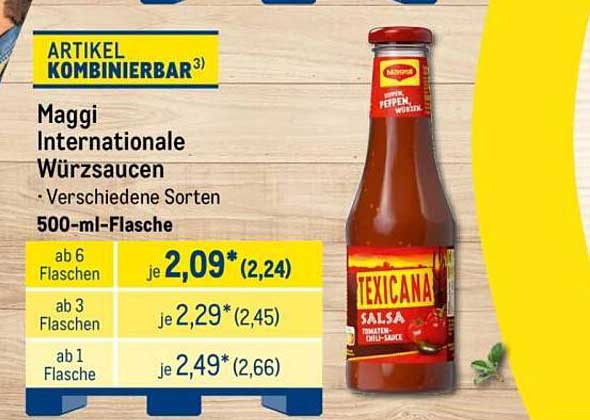 Maggi Internationale Würzsaucen