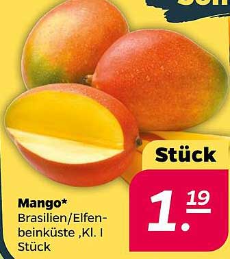 Mango* Brasilien/Elfenbeinküste, Kl. I Stück