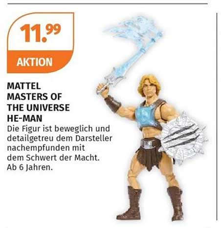 MATTEL MASTERS OF THE UNIVERSE HE-MAN