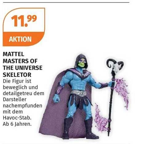 MATTEL MASTERS OF THE UNIVERSE SKELETOR