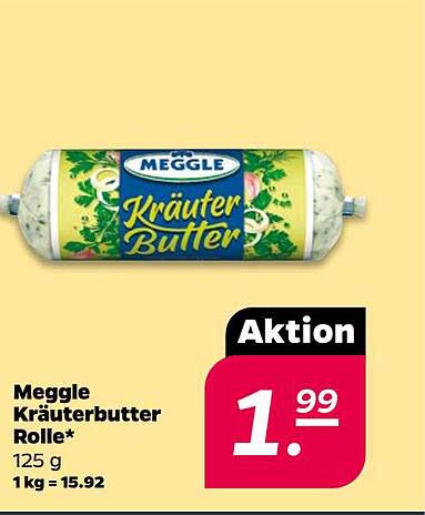 Meggle Kräuterbutter Rolle*
