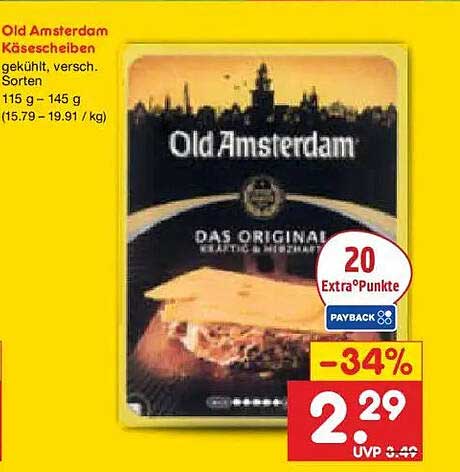 Old Amsterdam Käsescheiben