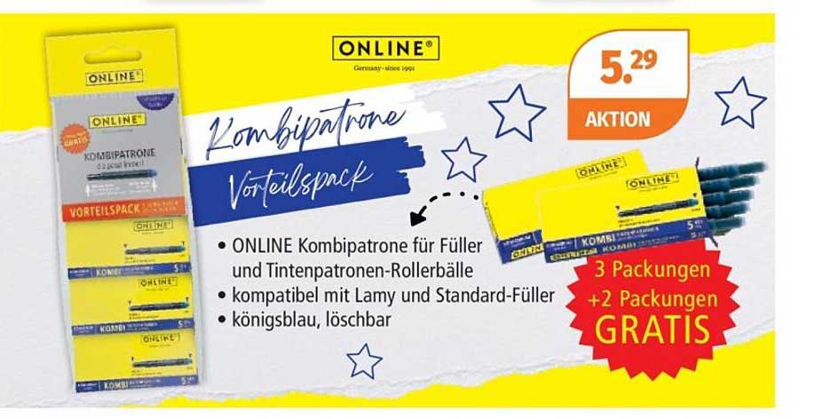 ONLINE Kombipatrone Vorteilspack